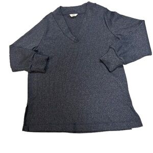 PENN PENINGTONS Blue textured pull over sweater